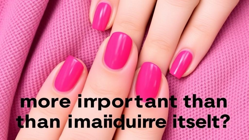 Dlaczego pielęgnacja skórek jest ważniejsza niż sam manicure?